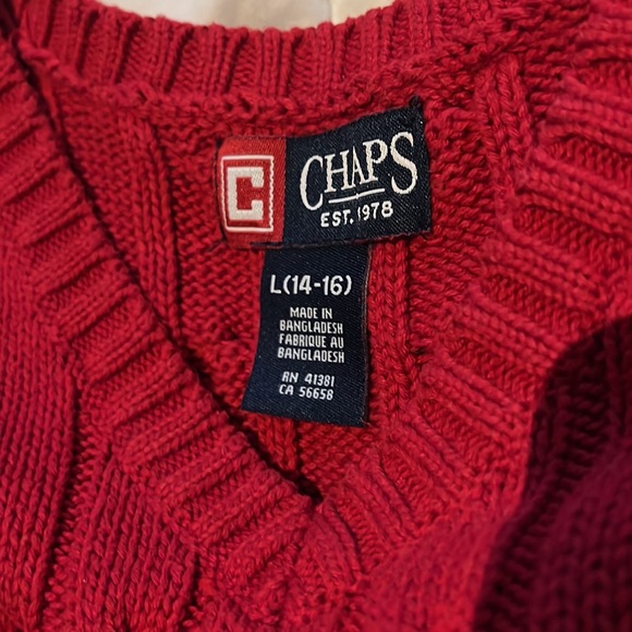 chaps vintage vest - Picture 3 of 3